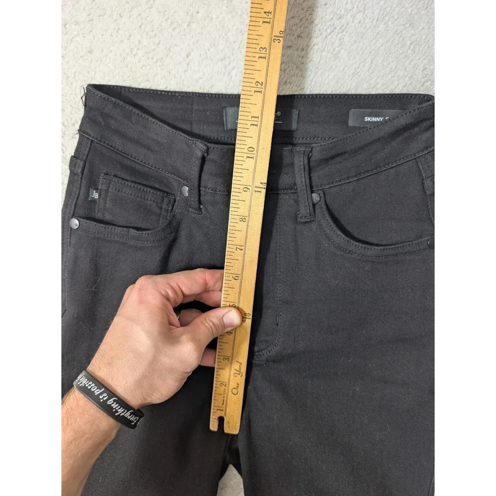 NEW Judy Blue Skinny Jeans Womens 0/24‎ Black Stretch High Rise JB88757